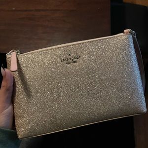 Never used Rose gold Kate Spade crossbody bag